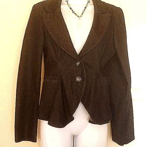 Jean jacket flared.   XS